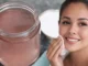 vinagre de manzana para la piel: tónico natural en frasco y aplicación facial con algodón