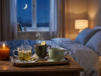 bebidas para bajar la barriga por la noche: té verde, oolong, manzanilla, jengibre y vinagre de manzana