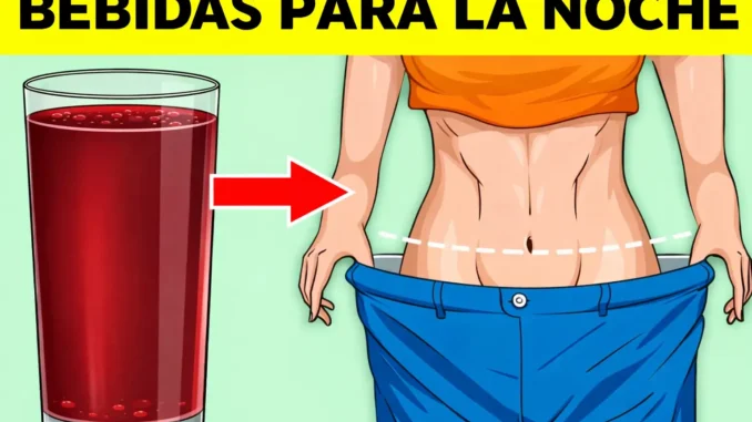 bebidas para bajar la barriga por la noche: té verde, oolong, manzanilla, jengibre y vinagre de manzana