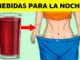 bebidas para bajar la barriga por la noche: té verde, oolong, manzanilla, jengibre y vinagre de manzana